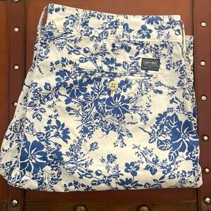 Denim & Supply blue floral cotton short